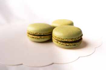 Pistacijų skonio Macaron