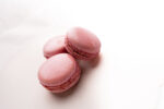 Rožių skonio Macaron
