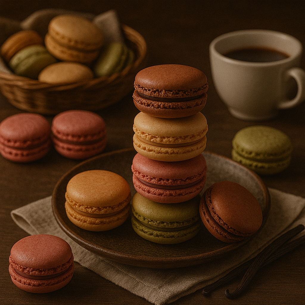 Visos rūšys macarons